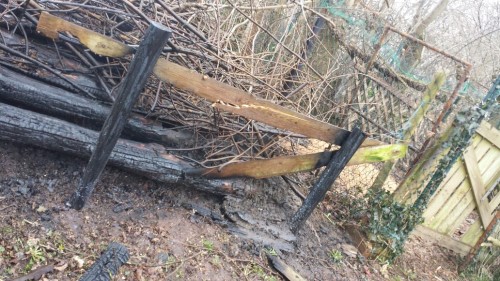 Kleinbrand in Nähe der Hasselgärtenstraße
