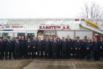 Die Höcher Feuerwehr zu Besuch auf dem Flughafen Ramstein